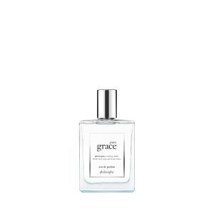 philosophy pure grace eau de parfum - crisp & clean women's perfume - with notes of water lily, leafy greens & musk - long lasting fragrance - 2 fl oz