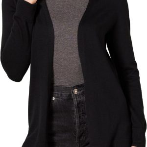 Amazon Essentials Jersey Ligero Abierto por Delante (Disponible en Tallas Grandes) Mujer
