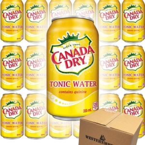 Canada Dry Tonic Water, 12 fl oz, 18 cans