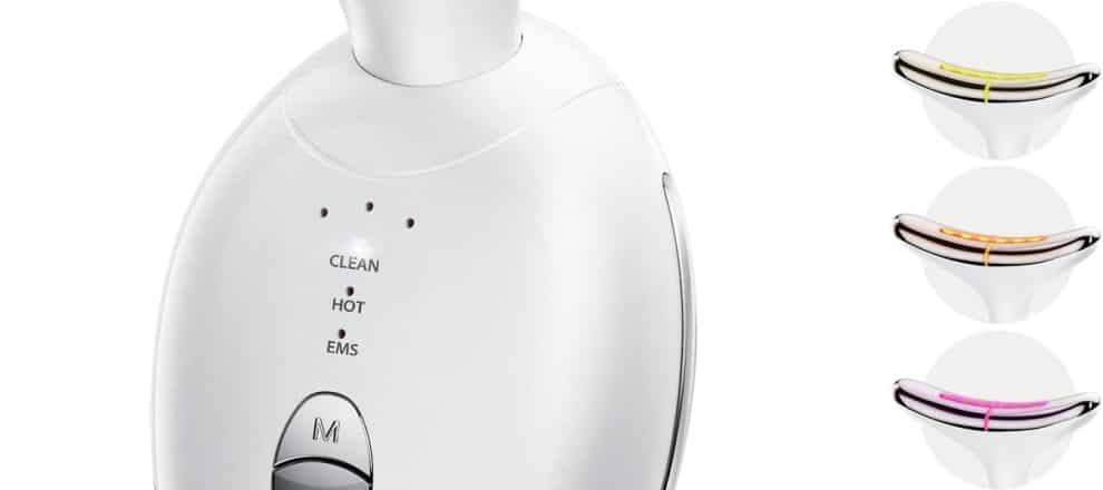 Facial Neck Massager Red Light Therapy for Women Skin Lifting Beauty Device7 in 1 LED Facial Sculptor Tool for Womens Daily Skincare