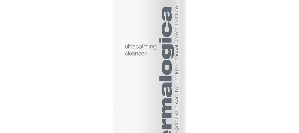 Dermalogica Ultracalming Cleanser Gentle Face Wash for Sensitive Skin Calms and Cools Redness and Discomfort PH balanced Non Foaming Gel Cream Type