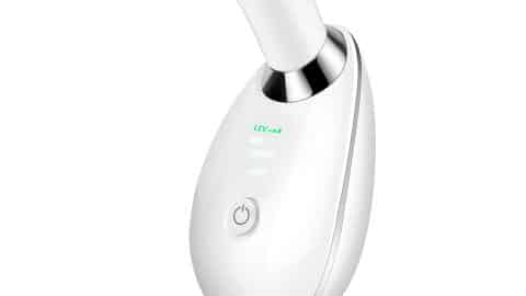 Face and Neck Massager Tool, 7-in-1 Color Red-Light-Therapy Wand for Skin Care