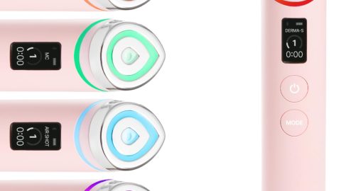 medicube Age-R Booster Pro Pink | 6-IN-1 Real Glass Glow Beauty Massager | Looking Glass Skin | Korean Skin Care