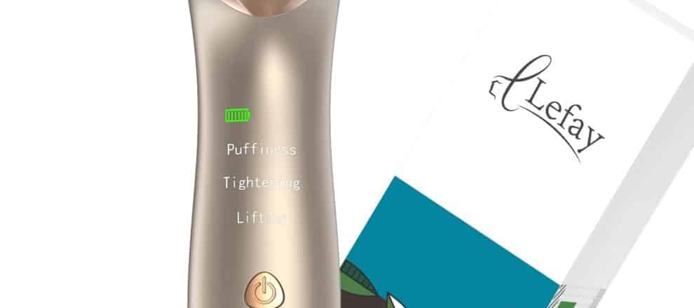 Lefay Face Skin Tightening Machine Radio Frequency Anti Aging Device Microcurrent Face Massager Lifting Firming Toning Wrinkles Reduction De Puffiness for Facial and Neck
