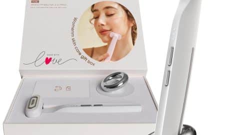 SMOOTHGLOW 2.0 PRO Awakening-4D 9-in-1 Red Light Therapy for Face, Home Radiant Renewal Facial Wand, LED Light Therapy Wand for Face Lift, Firm, Anti-Aging Wrinkle, Rejuvenation, Gift Set for Women