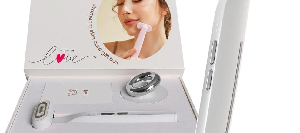SMOOTHGLOW 20 PRO Awakening 4D 9 in 1 Red Light Therapy for Face Home Radiant Renewal Facial Wand LED Light Therapy Wand for Face Lift Firm Anti Aging Wrinkle Rejuvenation Gift Set for Women
