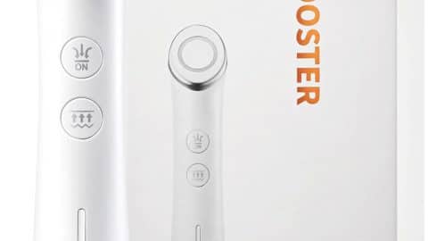 Fusid Booster - - Microcurrent Facial Toning Tool. Korean Skincare for Skin Elasticity, Density, Radiance. Multi-Functional Skin Tightening Massager