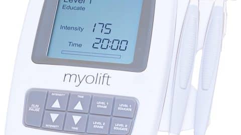 7E Wellness MyoLift Mini Microcurrent Facial Device - Non-Invasive Face Lift, Facial Skin Care Products for Anti Aging, Skin Tightening - Esthetician Supplies and Skin Care Tools - Up to 400 Microamps